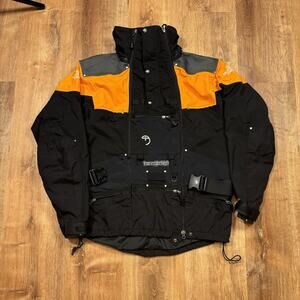 Vintage The North Face Steep Tech Jacket Scot Schmidt Mens Large Ski Coat Hooded